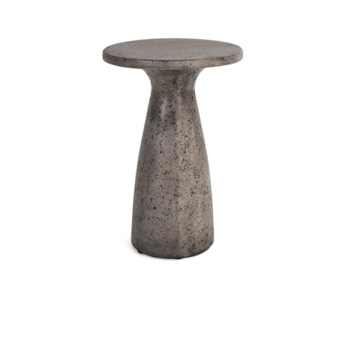 Contemporary 19" Outdoor Accent Table