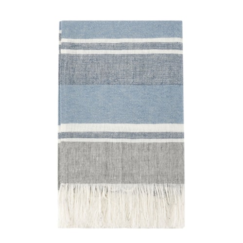 Tc Lima Capri Blue/Dark Gray Throw 50X70