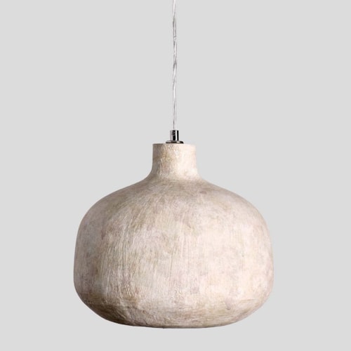 Jodi Concrete Pendant Antique White