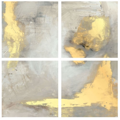 Bygone Painting 48X48 Set Of 4 By Buddy Whitlock