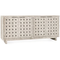 Global 4-Door Accent Cabinet with Magnetic Catches