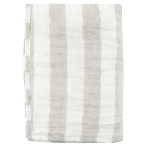Tc Atwater Ivory/Natural Throw 50X70