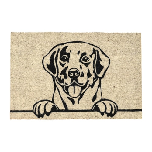 Doormat Good Dog Black/Sand 24X36