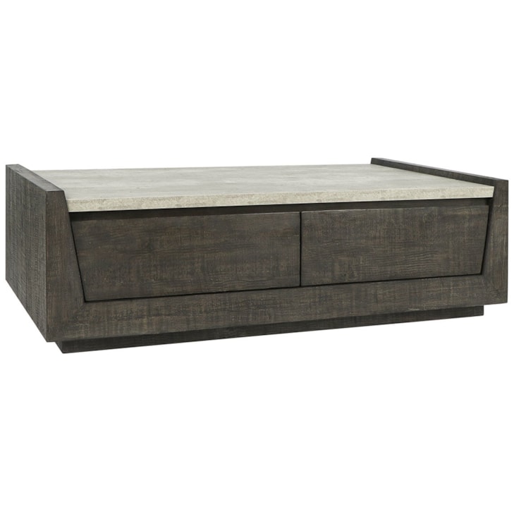 Classic Home Tori 2-Drawer Coffee Table