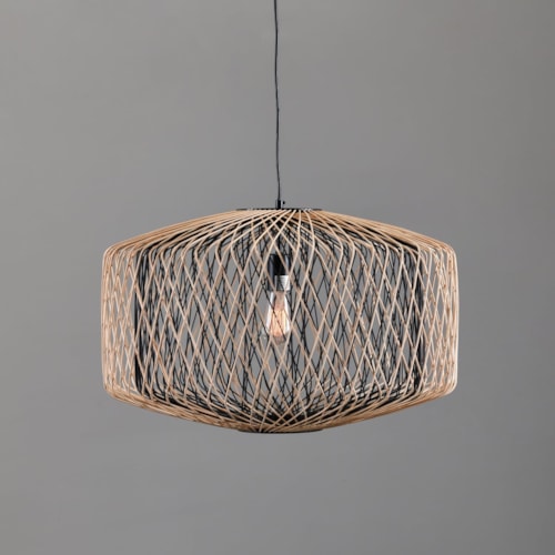Estella Pendant Natural/Black