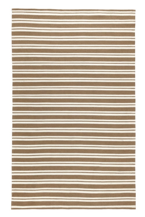 Performance Palma Stripe Coconut Brown/Ivory 5X8