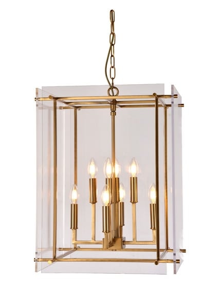Kiran Chandelier Gold