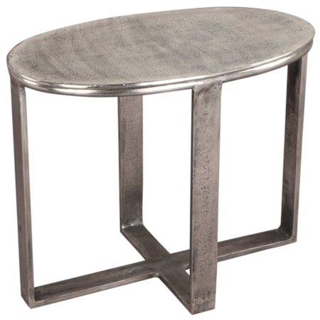 27" Oval End Table
