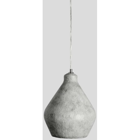 Jerry Concrete Pendant Light Gray