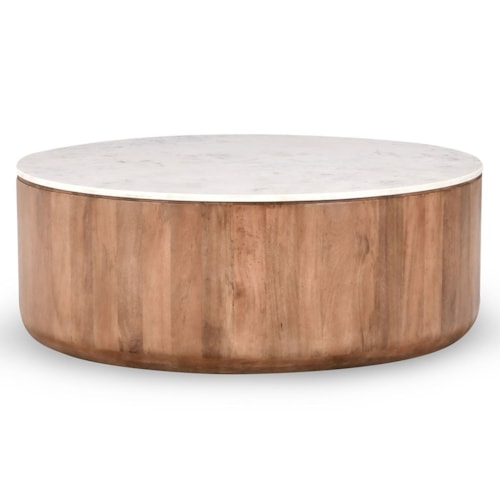Contemporary Round Coffee Table
