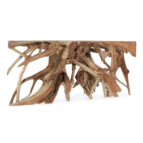 Root Console Table 70-71" Natural