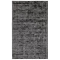 5x8 Distressed Charcoal Rug