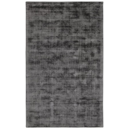 5x8 Distressed Charcoal Rug