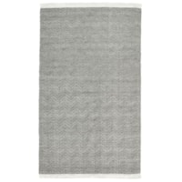 Indoor/Outdoor Stone Gray 9x12 Rug