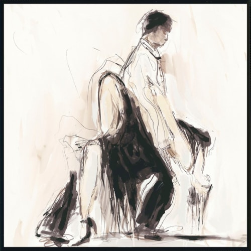 Dancers Painting 48X48 By Buddy Whitlock
