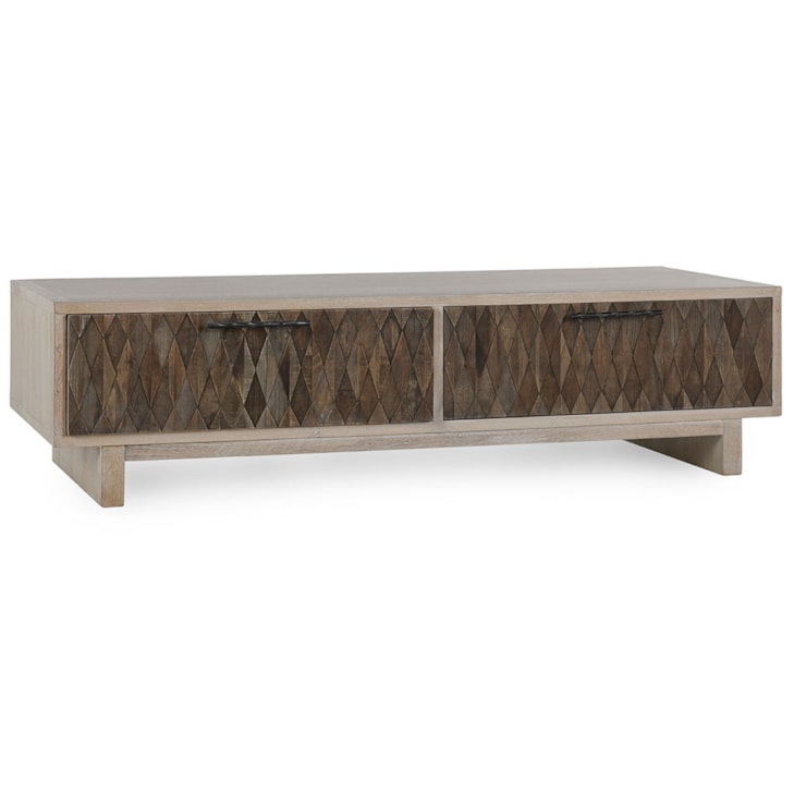 Classic Home Anton 2-Drawer Coffee Table