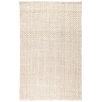 Herringbone Ivory 6X9