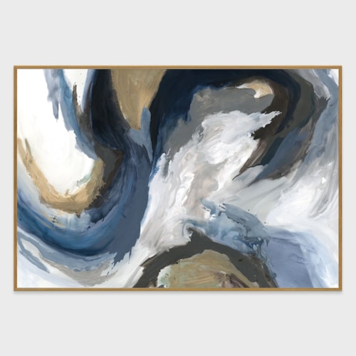 Ultra Marine II Painting Art 72X48 By Buddy Whitlock