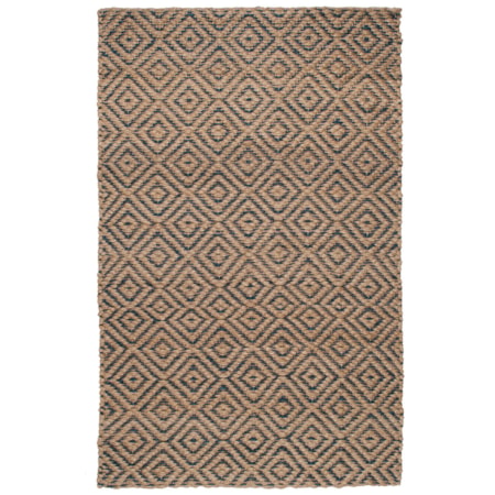 Natural/Sapphire Rug