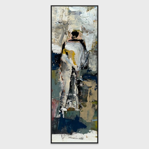 Solo II Painting Art 24X72 By Buddy Whitlock