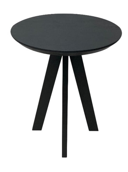 Transitional 32" Round Dining Table with Tapered Base