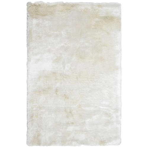 Shag Ivory 2x3 Rug