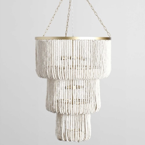 Modern Beaded Chandelier