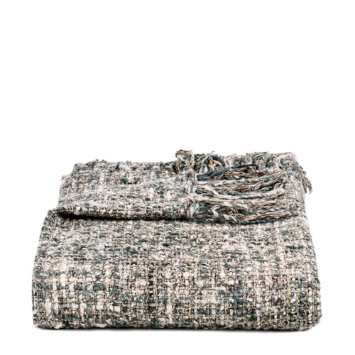 Blue Slate Throw 50X70