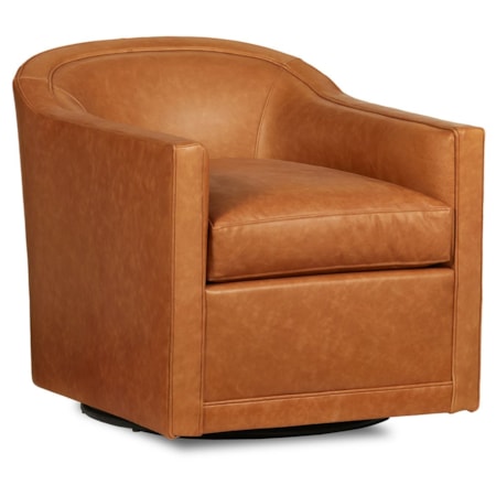 Accent Chair - Swivel Oste River Leather