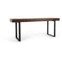 Rustic Counter Table with Reclaimed Wood