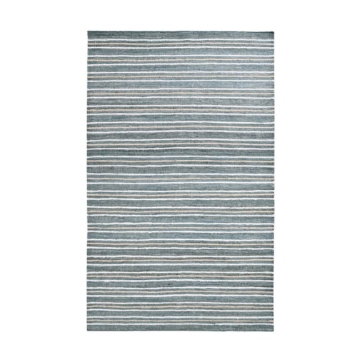 Del Mar Aqua Blue/Multi 5X8