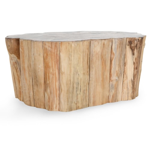 Norwest Petrified Wood Coffee Table Natural