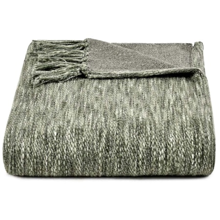 Tc Sharma Cedar Green Throw 50X70