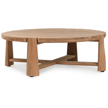 48" Outdoor Round Coffee Table