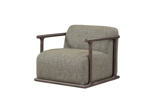 Mid-Century Modern Swivel Accent Chair