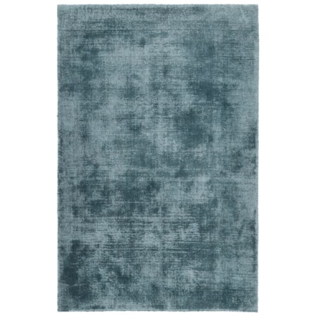 2x3 Distressed Glacier Blue Rug