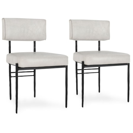 Leather Dining Chair - Set of 2