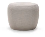 Eclectic Home Mia 21" Outdoor Pouf