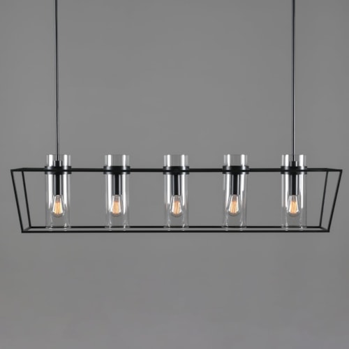 Harlow Chandelier Black
