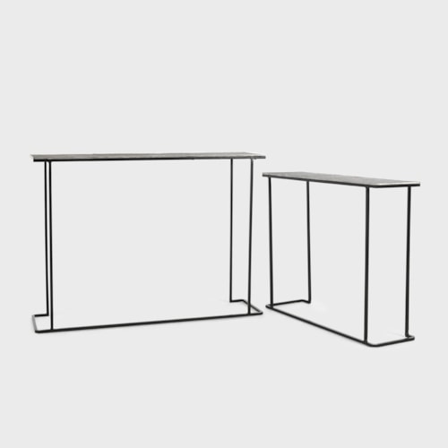 Contemporary Console Tables - Set of 2