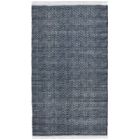 Indoor/Outdoor Navy 9x12 Rug