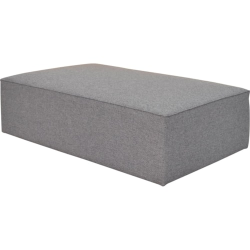 Casual Rectangular Ottoman