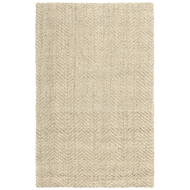 Classic Home Jute Favorites Herringbone Ivory 2x3