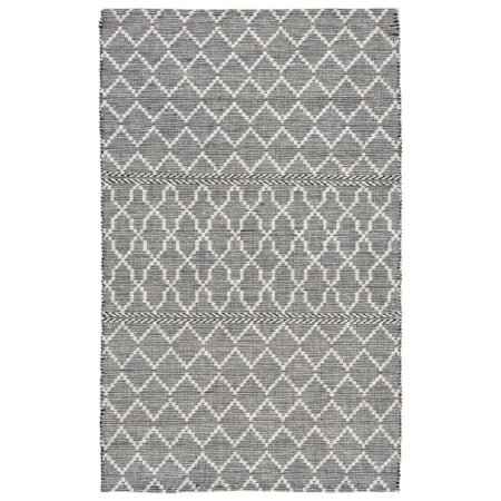 Indr/Outdr Sonora Black/Ivory 2.6x8