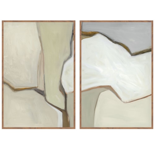 Dried Painting 60X40 Set Of 2 By Buddy Whitlock