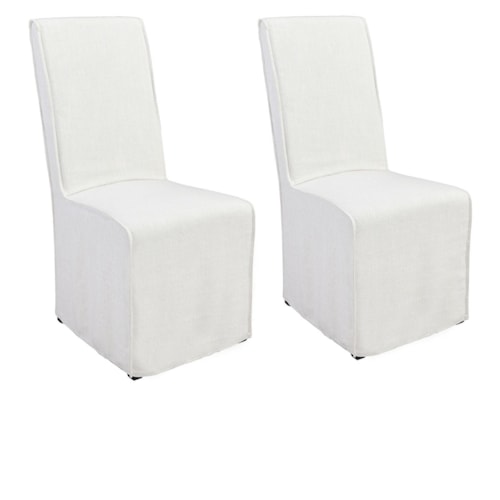Contemporary Upholstered Dining Chair - Set of 2