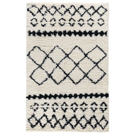 Granada Shag Ivory 5x8