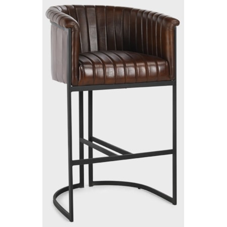 Bar Stool Rustic Brown