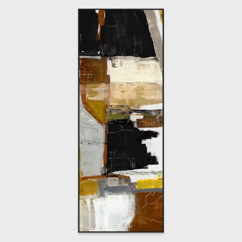 Urban II Painting Art 30X80 By Buddy Whitlock