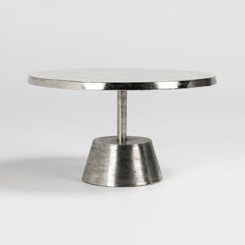 Contemporary Coffee Table with Mother of Pearl Top
